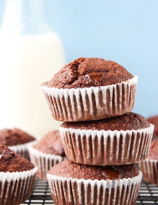 Chocolate Chia Seed Muffins