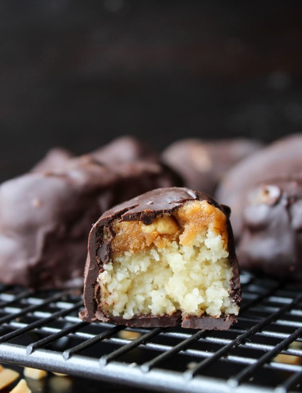 Healthier Homemade Snickers