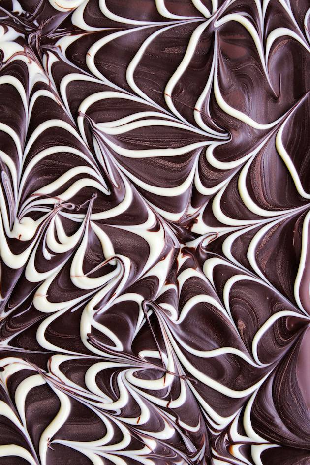 Spider Web Chocolate Bark