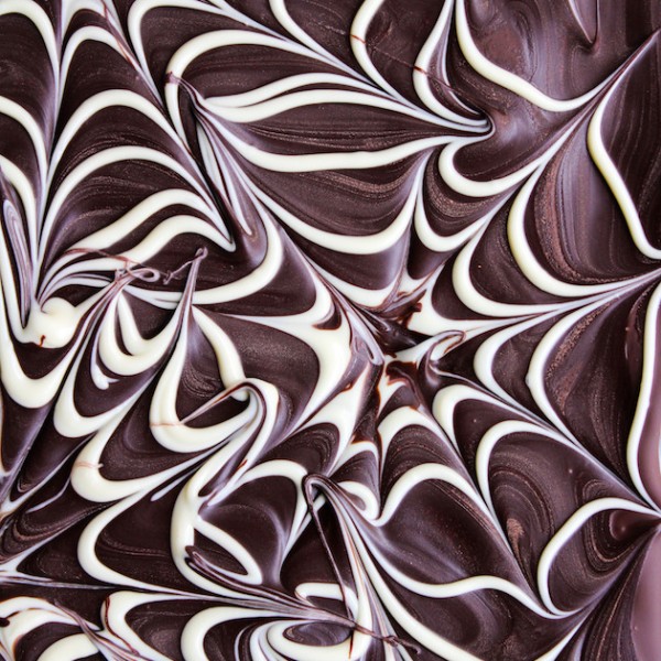 Spider Web Chocolate Bark