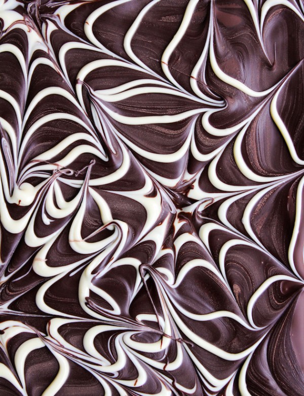 Spider Web Chocolate Bark