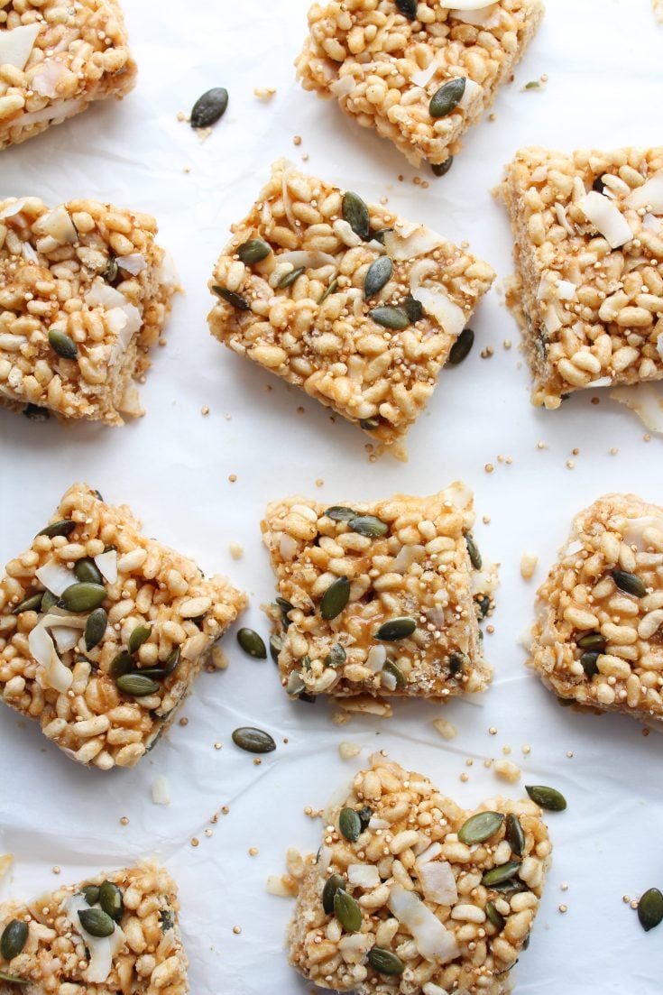 Super Food Vegan Rice Crispy Treats