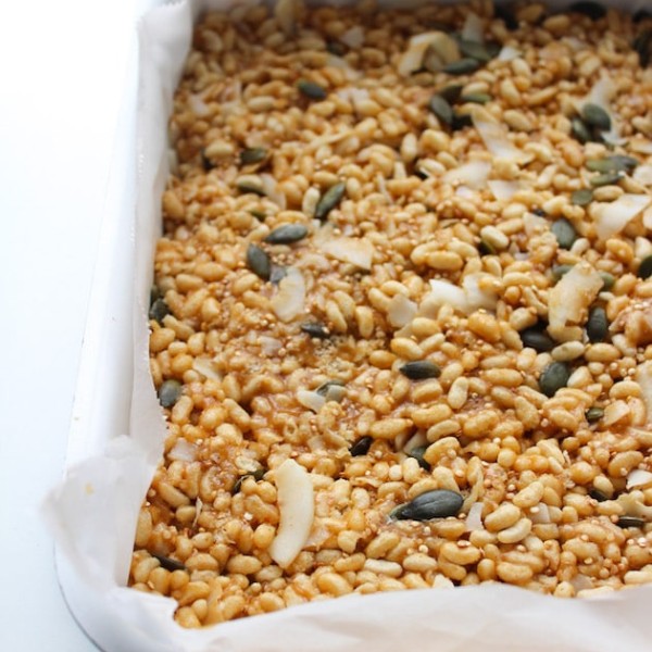 Super Food Vegan Rice Crispy Treats