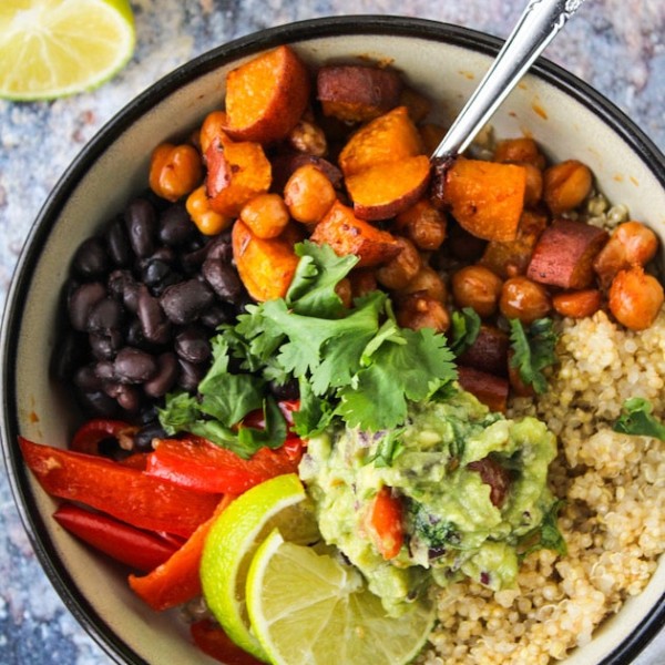 Chipotle Chickpea Burrito Bowl