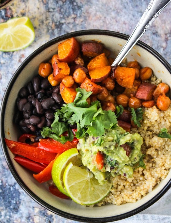 Chipotle Chickpea Burrito Bowl