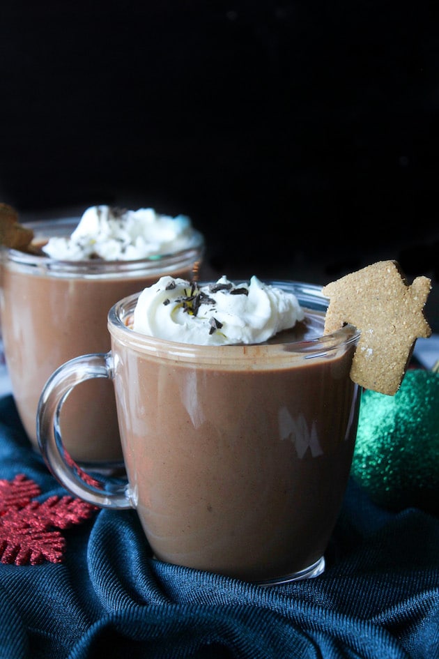 Gingerbread Vegan Hot Chocolate