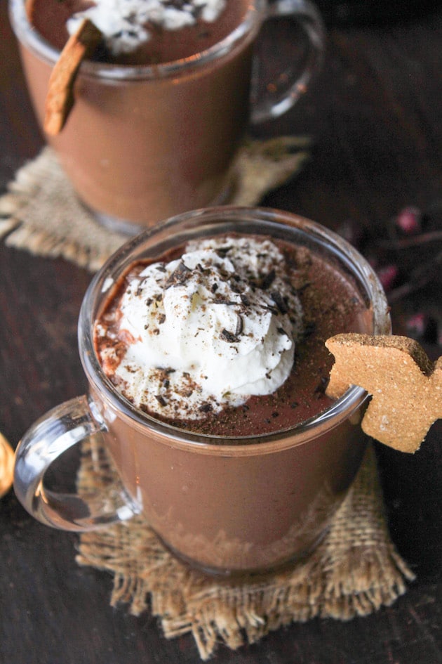 Gingerbread Vegan Hot Chocolate