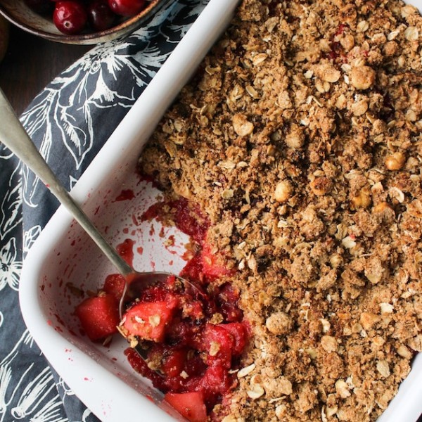 Cranberry Apple Crumble