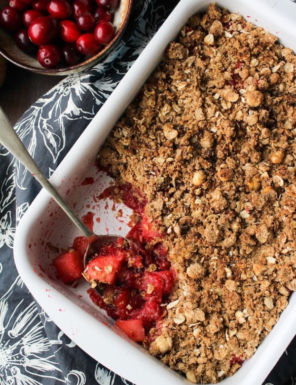 Cranberry Apple Crumble