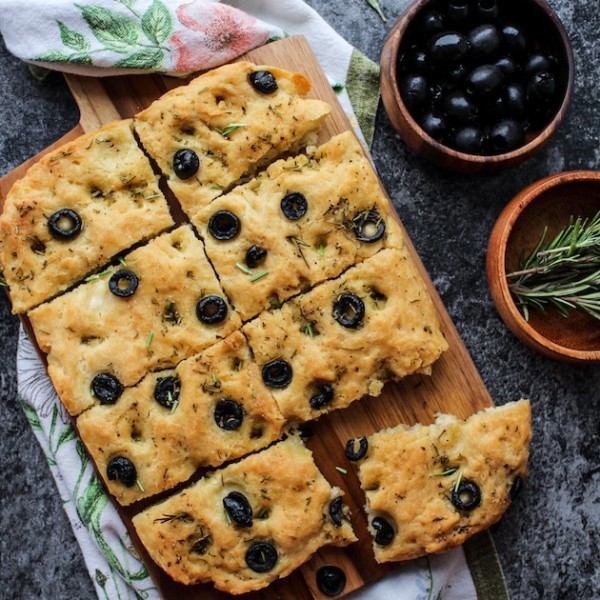 Gluten Free Vegan Focaccia