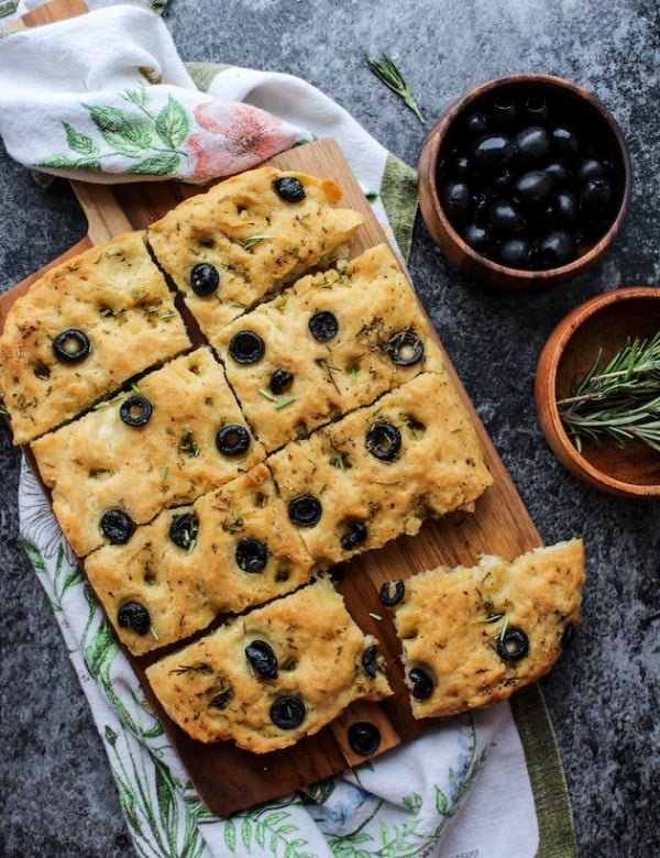 Gluten Free Vegan Focaccia