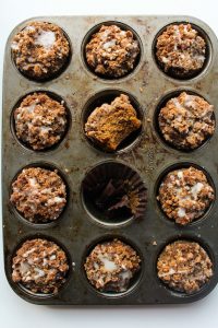 Pumpkin & Gingebead Crumb Muffins