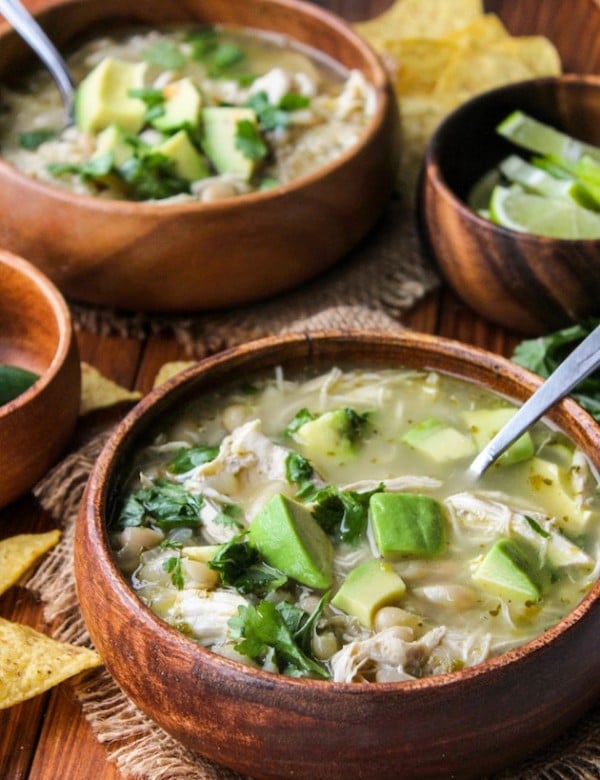 White Bean Chicken Chili Soup (Instant Pot)