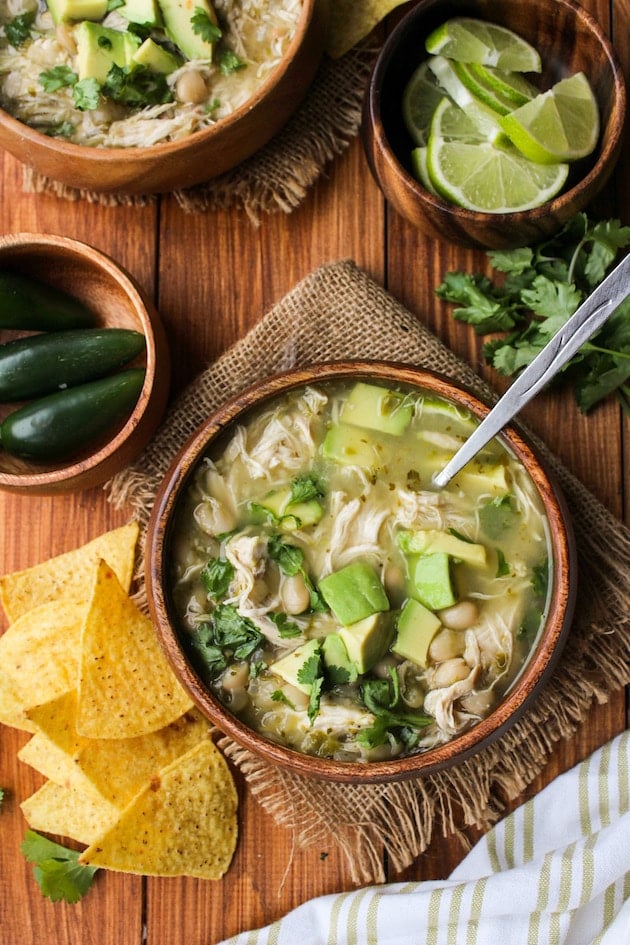 White Bean Chicken Chili Soup made in the Instant Pot | Minimal effort & minimal clean up needed for a comforting and satisfying dinner | Gluten Free + Dairy Free + Grain Free