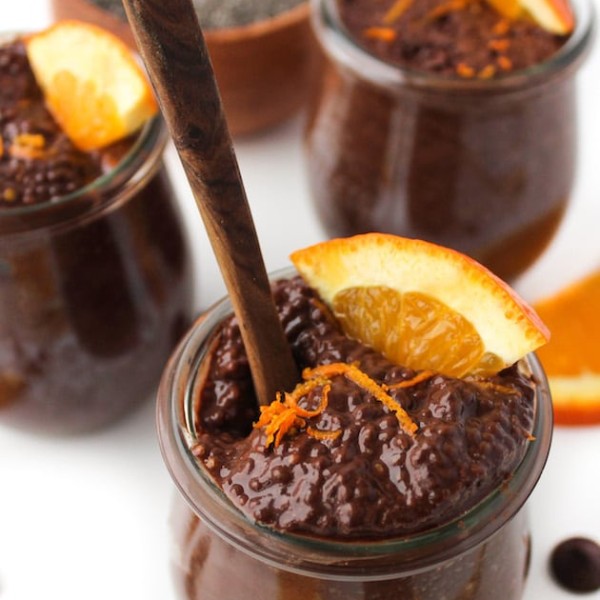 Chocolate Orange Chia Pudding