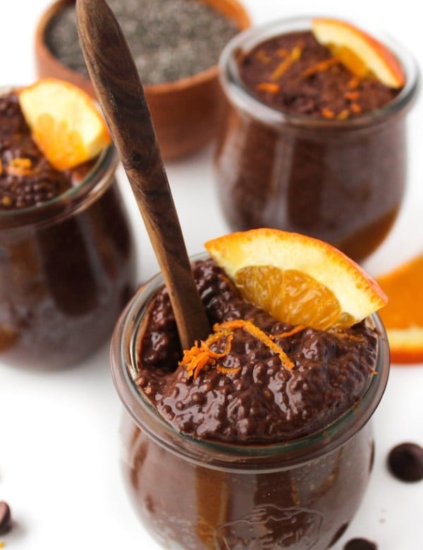 Chocolate Orange Chia Pudding