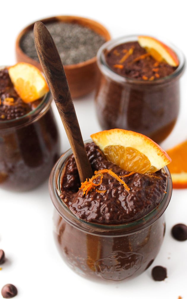 Chocolate Orange Chia Pudding