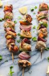 Greek Lemon Chicken Skewers