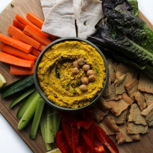 Golden Turmeric Hummus