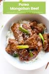 paleo mongolian beef pin