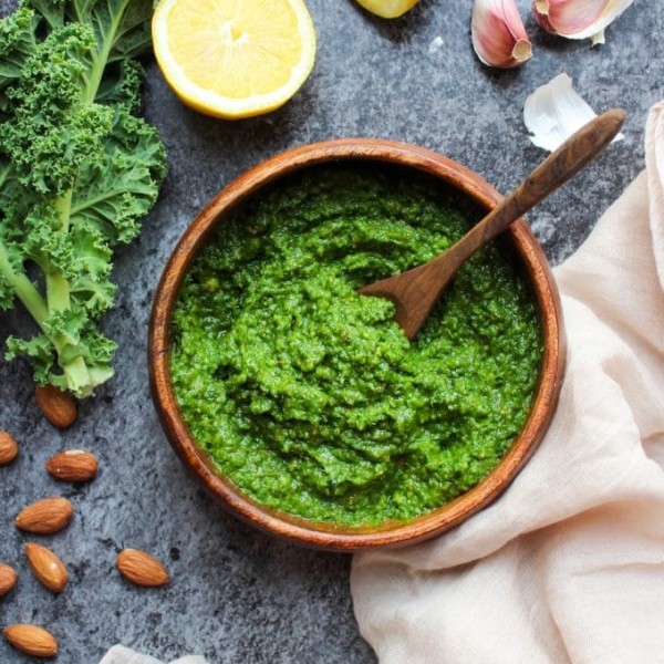 Paleo Vegan Kale Pesto