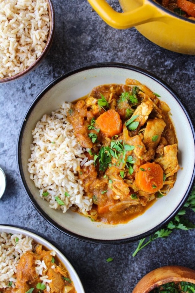 Paleo Moroccan Chicken Stew A Saucy Kitchen