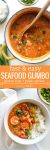 Fast Seafood Gumbo (Gluten Free + Paleo Option)