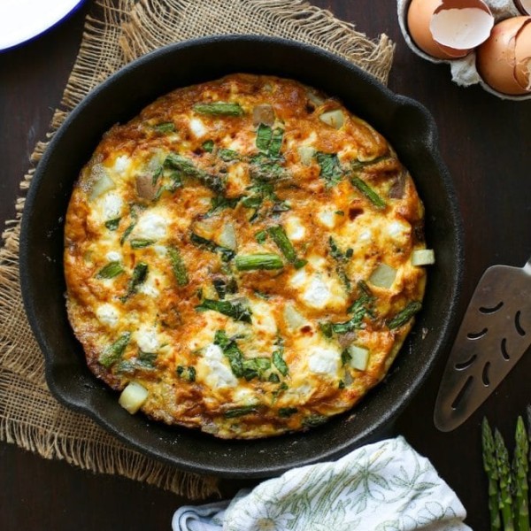 Potato & Asparagus Frittata