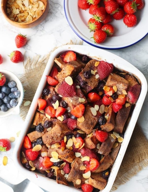 Aquafaba French Toast Casserole