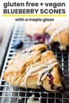 gluten free blueberry scones pin graphic