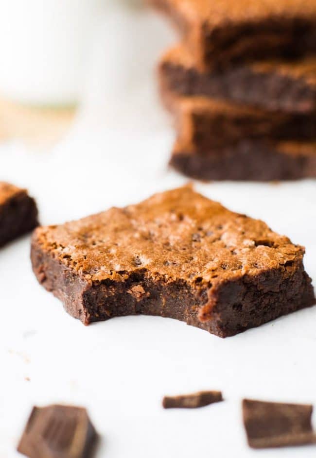 paleo brownies with bite take out