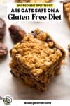 OATS AND GLUTEN FREE LIVING PIN GRAPHIC