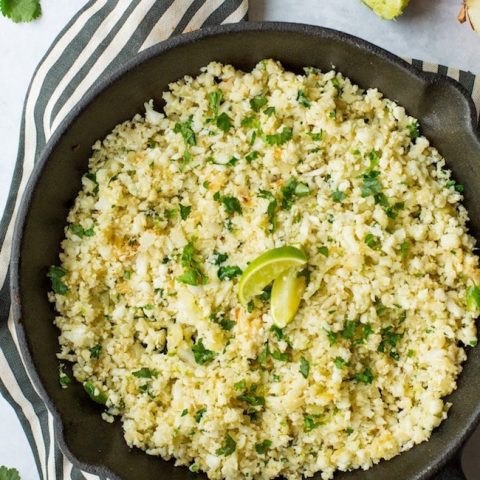 Cilantro Lime Cauliflower Rice-image