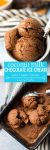 5 ingredient, no churn Chocolate Coconut Milk Ice Cream – rich, creamy & easy to make! Gluten Free + Vegan + Paleo