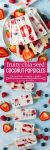 Fruity Chia Coconut Popsicles - 5 ingredients and lightly sweetened popsicles speckled with chia seeds and mixed berries | Gluten Free + Vegan + Paleo