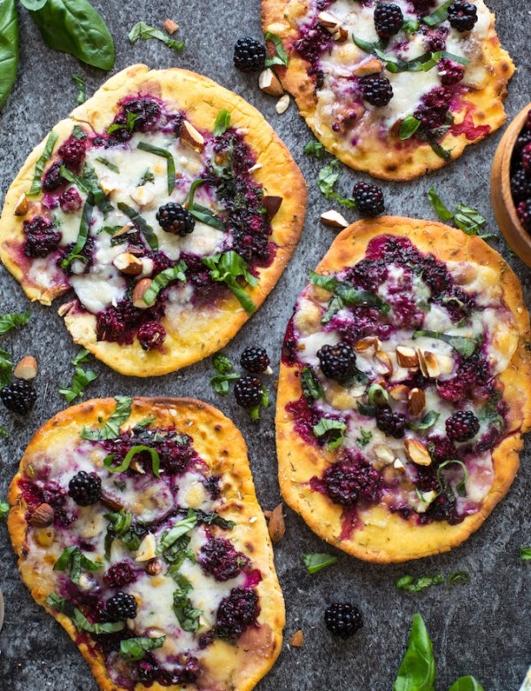 Blackberry Flatbread Pizza