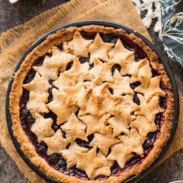 Grain Free Blackberry Pie