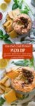 Low carb Cauliflower Pizza Dip - roasted cauliflower blended together with a few herbs & spices | Grain Free + Gluten Free + Dairy Free Option
