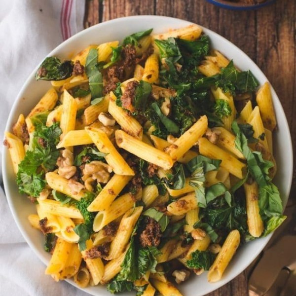 Sun Dried Tomato Pesto Pasta