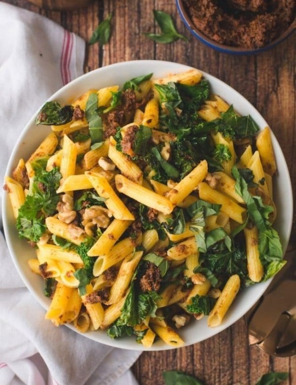 Sun Dried Tomato Pesto Pasta