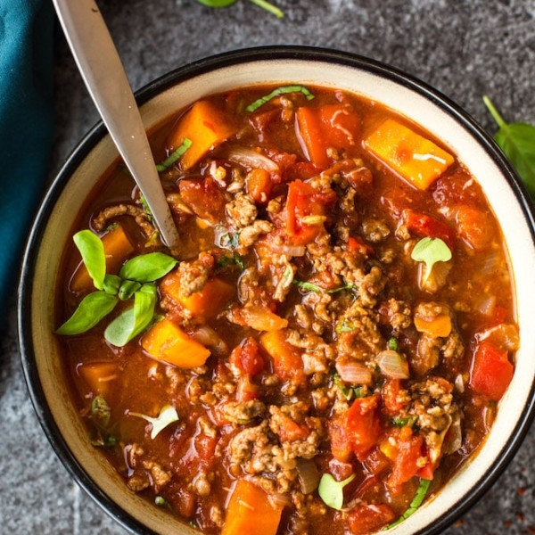 Italian Style Instant Pot Beef Chilli