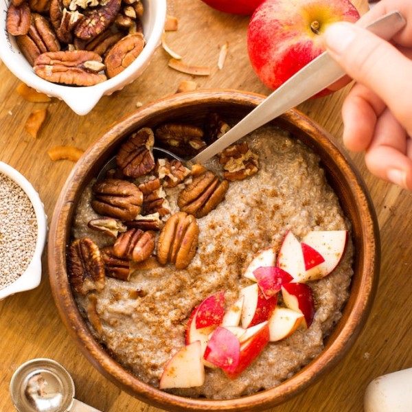 Warm Chai Chia Seed Pudding