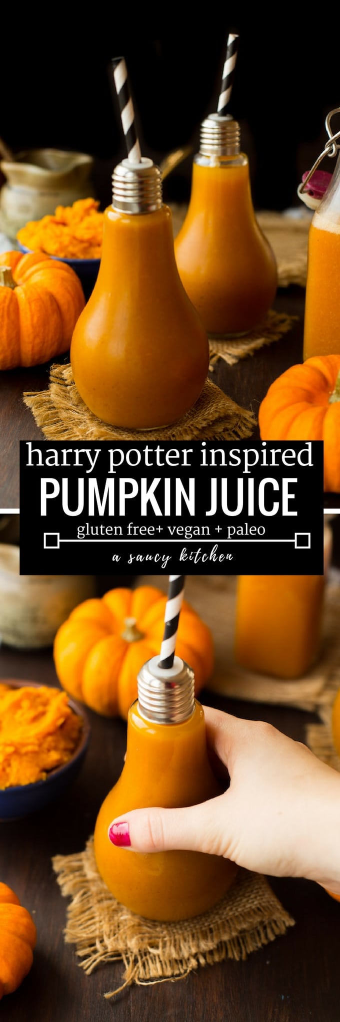 harry potter inspired pumpkin juice