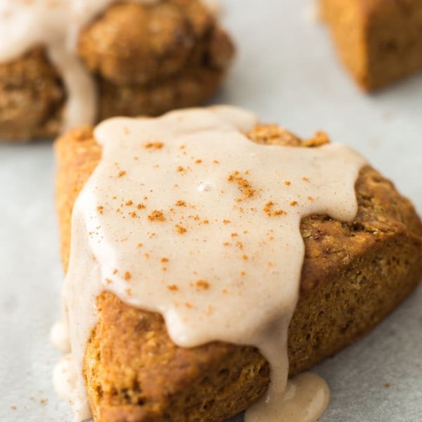 Gluten Free Vegan Gingerbread Scones