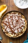 Paleo + Vegan Banoffee Pie