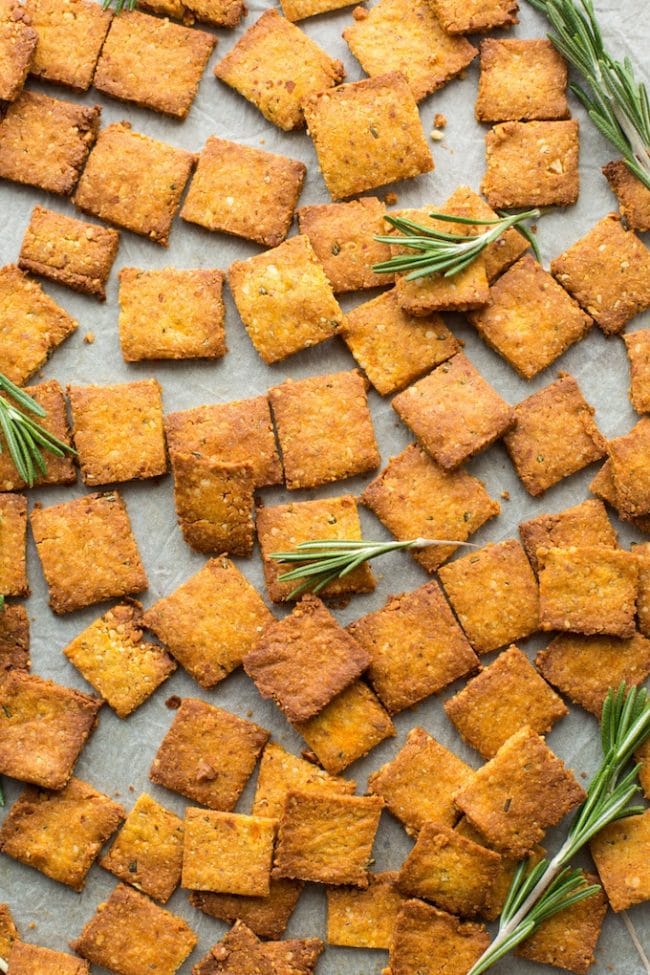 Sweet Potato Crackers