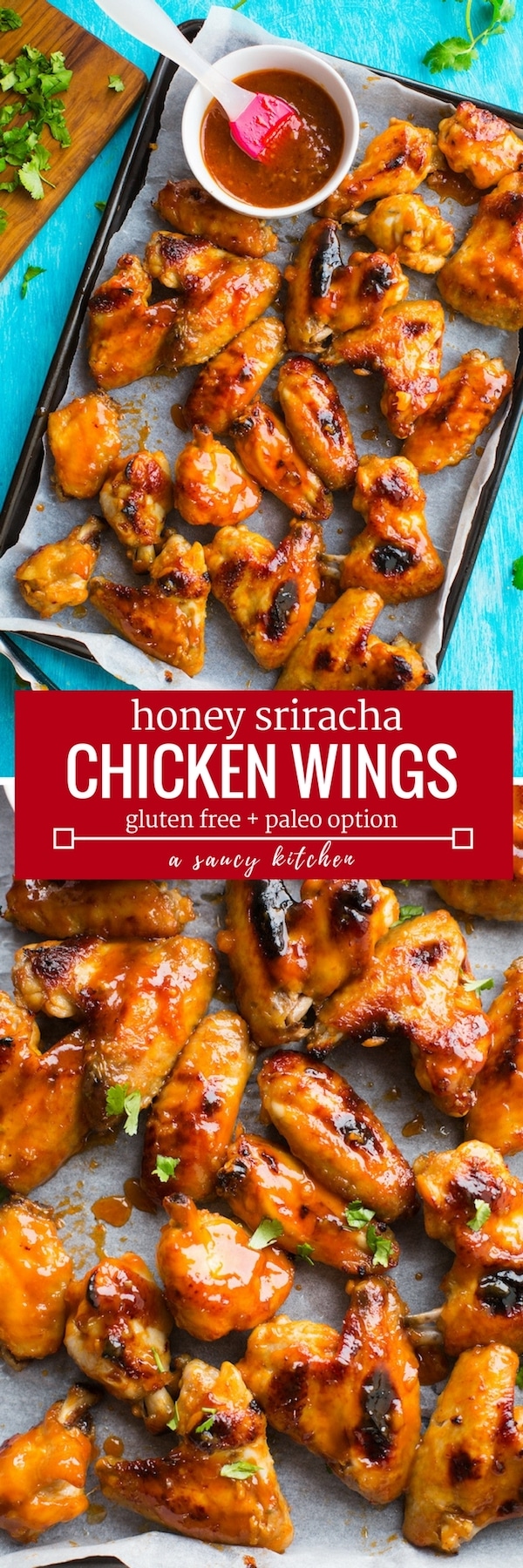 honey sriracha wings