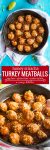 sriracha turkey meatballs pinterest long pin graphic