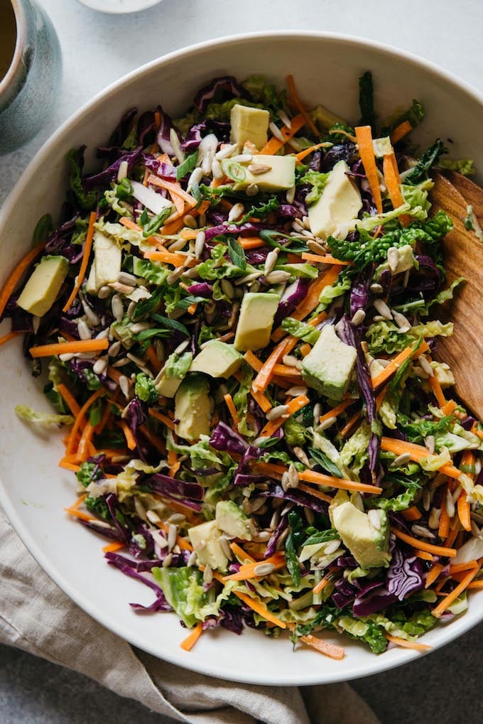 Cabbage Carrot Slaw from Healthy Nibbles and Bits