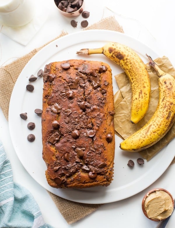 Chickpea Flour Vegan Banana Bread